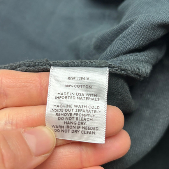 $195 Sid Mashburn Straight Leg Jeans Men's 32x30 Coal Black Denim - Picture 4 of 13